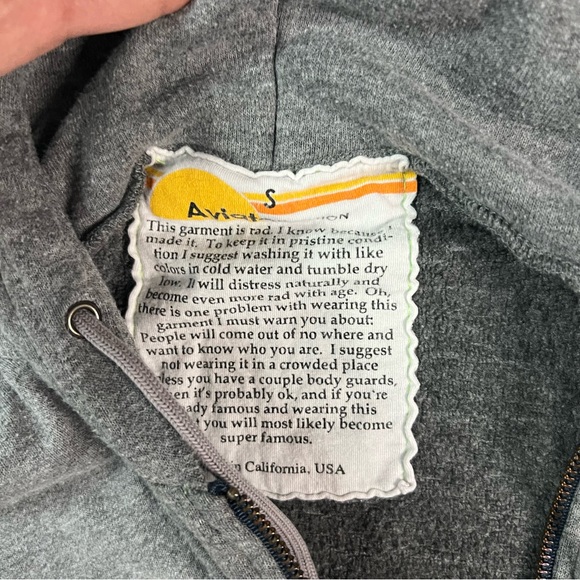 Aviator Nation 5 Stripe Hoodie Small - Picture 3 of 8